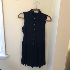 Black Button-up Dress
